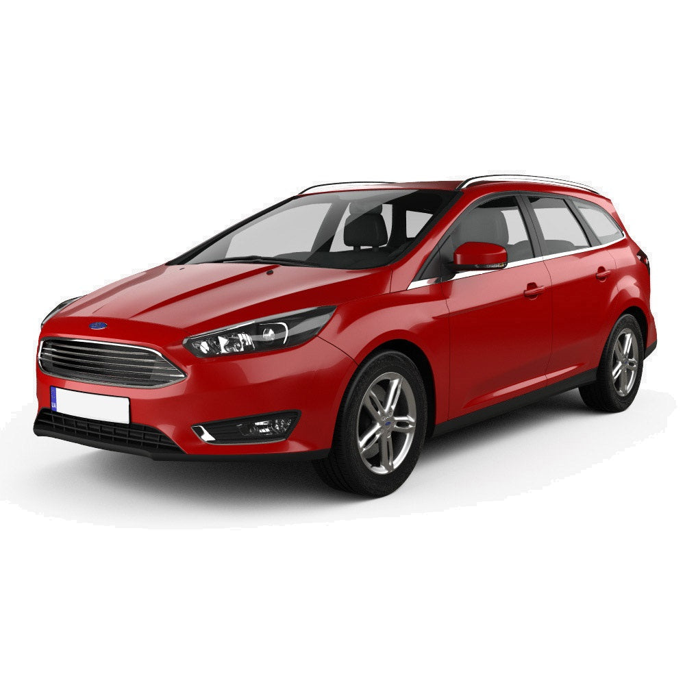 Suport protectie repaus picior inox Ford Focus III fabricatie 03.2011 - 08.2018, caroserie combi