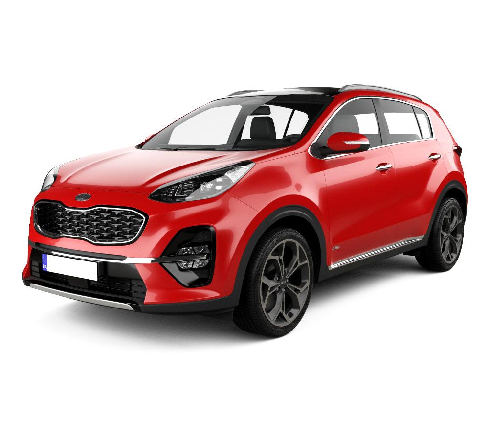 Suport protectie repaus picior inox Kia Sportage IV fabricatie 01.2016 - 2021, caroserie suv