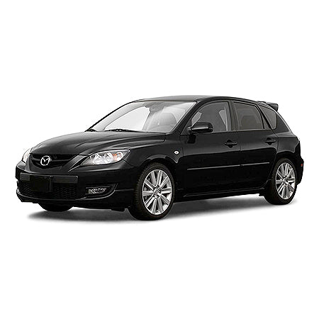Suport protectie repaus picior inox Mazda 3 II fabricatie 05.2009 - 08.2013, caroserie hatchback