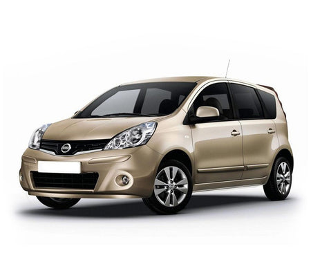Suport protectie repaus picior inox Nissan Note E11 fabricatie 2006 - 09.2013, caroserie hatchback