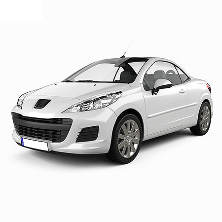 Covorase auto tip tavita Peugeot 207 fabricatie 2006 - 2012, caroserie cabrio