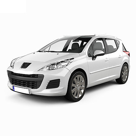 Covorase auto tip tavita Peugeot 207 fabricatie 2007 - 06.2013, caroserie combi