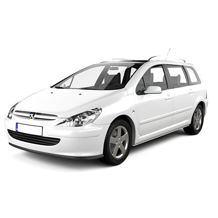 Covorase auto tip tavita Peugeot 307 fabricatie 2001 - 2008, caroserie combi