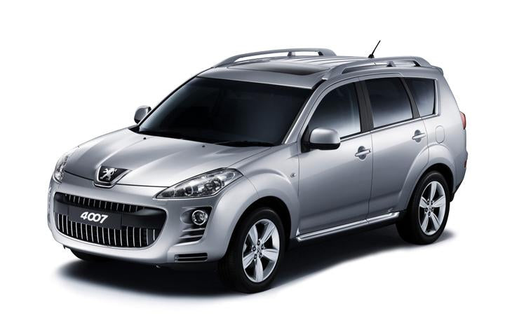 Covorase auto mocheta Peugeot 4007 fabricatie 03.2007 - 08.2012, caroserie suv