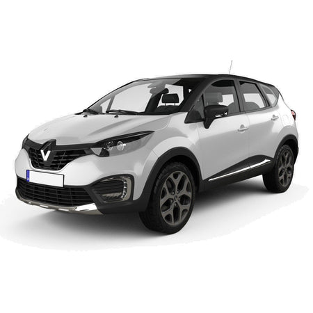 Suport protectie repaus picior inox Renault Captur I fabricatie 04.2013 - 12.2019, caroserie suv