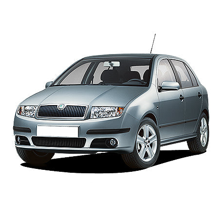 Covorase auto tip tavita Skoda Fabia I fabricatie 2000 - 2007, caroserie sedan,2 locuri