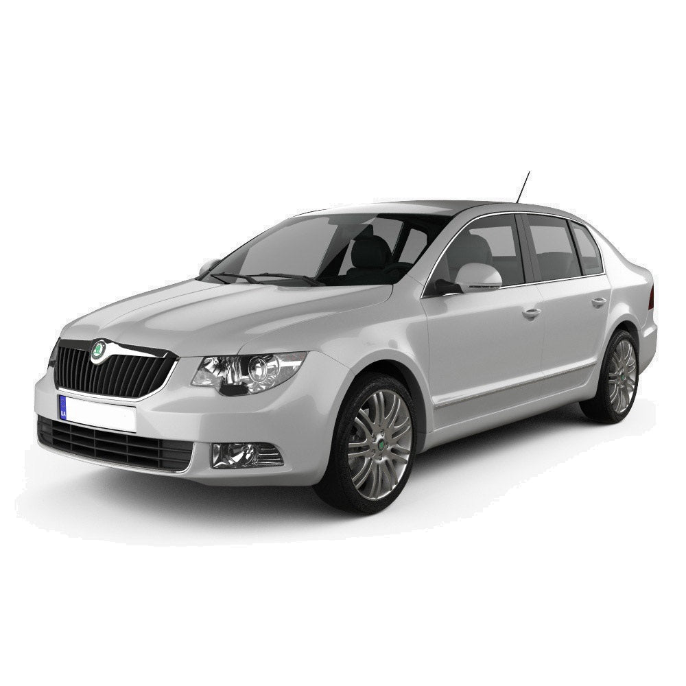 Covorase auto Skoda Superb II fabricatie 06.2008 - 04.2015, caroserie sedan