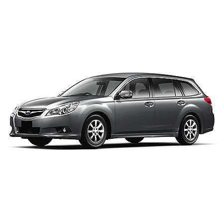 Protectii prag portbagaj inox Subaru Legacy V fabricatie 2009 - 2014, caroserie combi