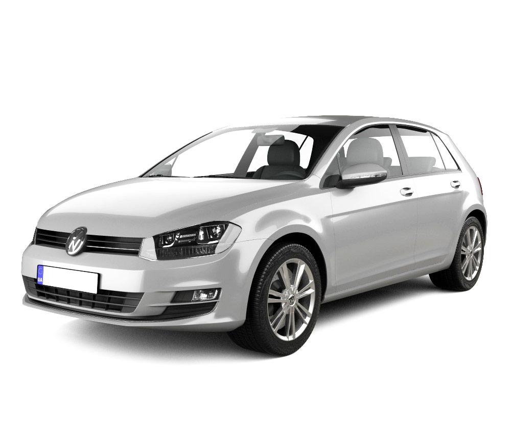 Suport protectie repaus picior inox Volkswagen Golf 7 fabricatie 10.2012 - 12.2019, caroserie hatchback