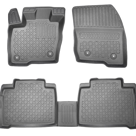 Covorase auto tip tavita Ford Galaxy III, an fabricatie 09.2015 - prezent, caroserie van 5-7 locuri, fara rand 3, inclusiv facelift | 603133