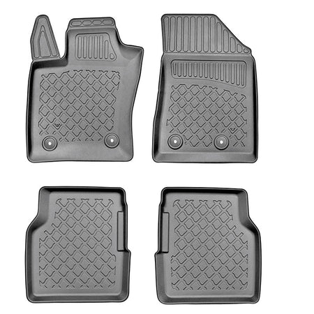 Covorase auto tip tavita Jeep Compass II, an fabricatie 08.2017 - prezent, caroserie suv inclusiv facelift, nu corespunde pentru phev | 603830