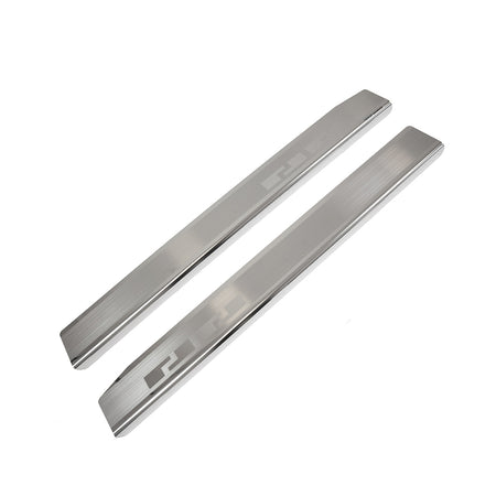 Protectie praguri usi inox Peugeot 207, an fabricatie 2006 - 2012, caroserie hatchback 3 usi | 08-0871