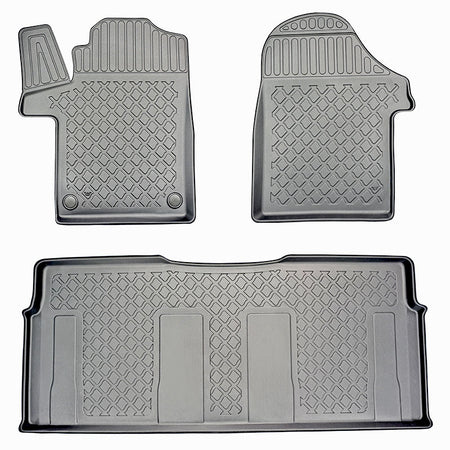 Covorase auto tip tavita Mercedes Vito W447, an fabricatie 10.2014 - prezent, caroserie van, al 3-lea rand exclus #6
