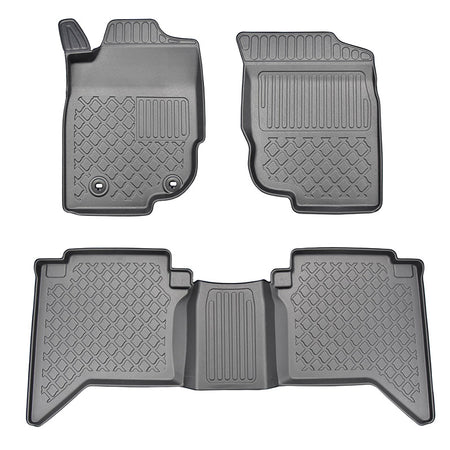 Covorase auto tip tavita Toyota Hilux, an fabricatie 2006 - 08.2016, caroserie pick-up, cabina dubla #2